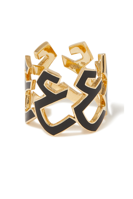 Tantanah "Ein" Ring in 18kt Yellow Gold
